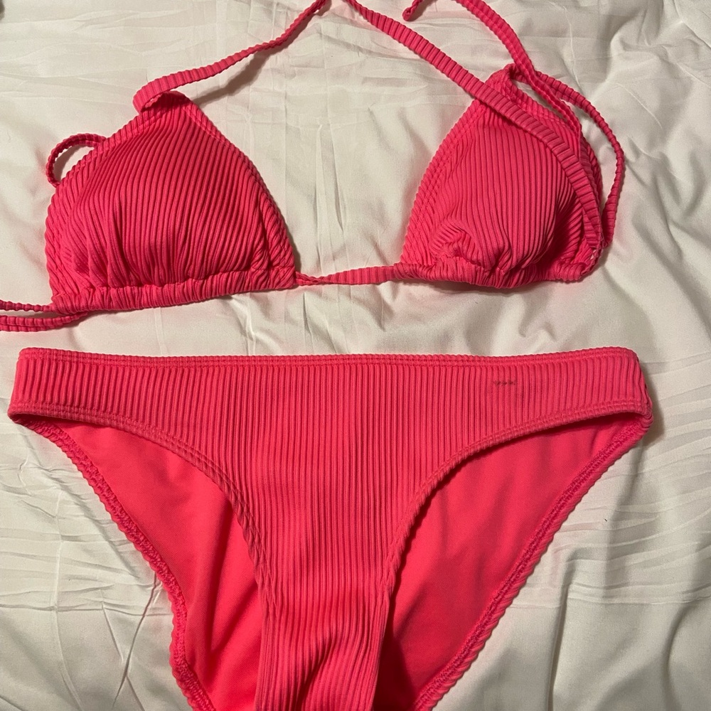Vibrant Pink Bikini Set